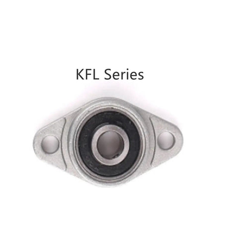 High Grade Flange Mounted Ball Bearing Units With A Tough Zinc Alloy Housing Handles Heat And Resists Rust For Any General Machinery Job You Throw At Them Plus Deep Groove Motion Fits Like A Glove For 10mm Kp000 Shafts, KFL Series