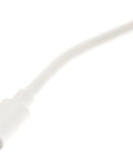 Close-up of white charging cable included with A200 Solar Panel For MagCam C425 C420 C400, High Efficiency Solar Cells