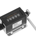 Rugged Hand Held Manual Tally Counter For Cranking Out Totals On The Fly With Crisp Five Digit Dial Smooth Pull Grip Easy Thumb Reset Durable Build Built Solid For The Daily Grind At Any Work Site, featuring a clear display and compact design.