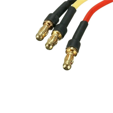 Gold connector wires for N2830 Brushless Motor With Accessories, 1000KV 270W, Beefy Thrust For Drones, Quadcopters, Helicopters.