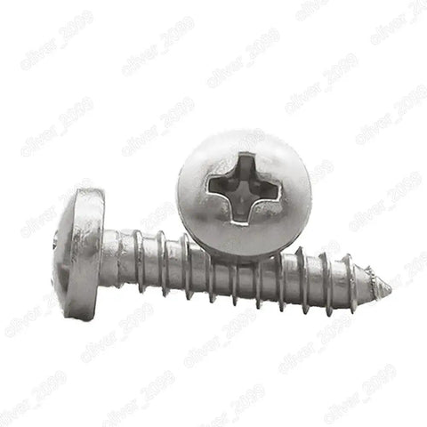 Premium Titanium GR2 Phillips Cross Pan Head Self Tapping Screws Built Like A Tank, showing corrosion-resistant fasteners.