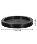 12 Piece Rubber Grommet Kit Black Round Cable Hole Covers for Cabinets Desks Walls and More Flexible Wire Grommets Cord Protectors for Home Office Workshop and DIY Projects, black rubber grommet 4.32 in x 0.59 in