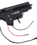 Gen 3 6mm Airsoft Gearbox Beefed Up Complete Set For AEG With Quick Change Spring System Full Metal Housing Includes Cylinder Nozzle Selector Plate