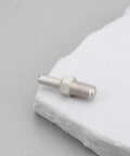 12 Pack M5 Bicycle Chain Breaker Replacement Pins 4.9x3.1x19.3mm on a white surface