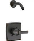Ashlyn Shower Trim Kit Venetian Bronze With Single Function Pressure Balance Cartridge And Temperature Indicator Handle