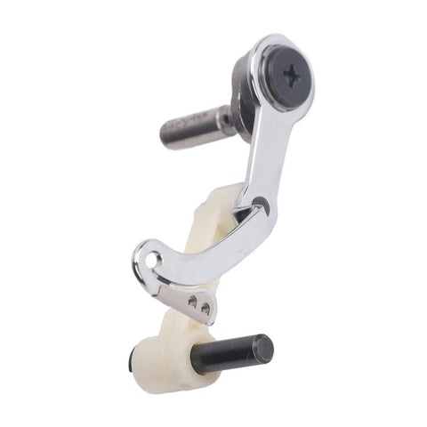 Thread Take Up Lever Replacement For Sewing Machines, Beefed Up Iron Component For Models 4423 4432 5511 5532 6332, Premium Metal Construction, Easy Install, Keeps Thread Tension Smooth For Reliable Operation chrome sewing machine lever with mounting pins