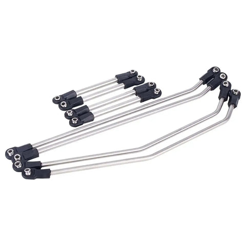 One Tenth Scale Performance Carbon LCG Chassis Kit With Gearbox And Shock Absorbers For RC Crawler SCX10 Capra Upgrades Link Rod Set