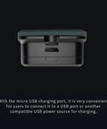 Micro USB port of High Precision GNSS GPS Speed Meter For RC Drones And FPV Quads, Tracks Top Speed, Average Speed, And Max Altitude.