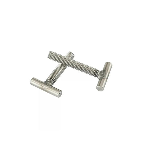 304 Stainless Steel Cylindrical Welding T Shaped Screws Set For Metalworking M4 M5 M6 M8 M10 M12 Two Pieces M8x40