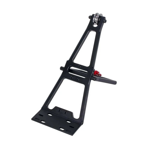 Rescue Tow Truck Wrecker Kit DIY Tool For One Tenth Scale RC Crawlers Featuring CNC Machined Aluminum Alloy Anodized Finish, side view
