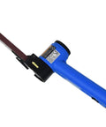 Air Pneumatic Belt Sander With 17,000 RPM Free Speed And Half Inch By Eighteen Inch Belt Includes 80 100 120 Sandpaper Built In Air Regulator