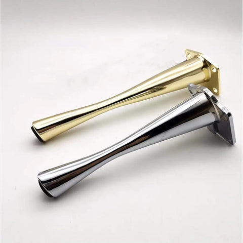 Rock Solid Zinc Alloy Furniture Legs Built Tough For Every Room Quick 23Cm Silver Table Risers upgrade gold and silver legs.