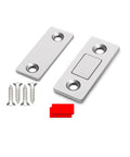 8 Pcs Cabinet Magnetic Catches Heavy Duty Cold Rolled Steel Magnetic Door Latches with screws and adhesive tape