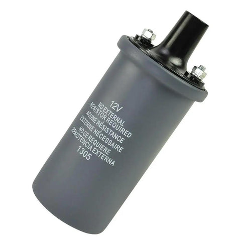 12V Canister Ignition Coil With Internal Resistor For Resistor Spark Systems, Compatible With Ford Tractors 2000 3000 4000 5000 NAA600