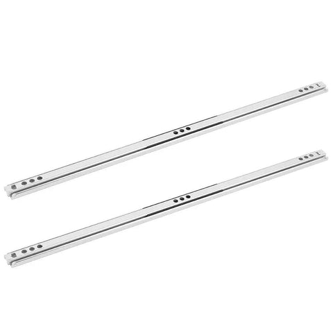 Smooth Glide Drawer Slides For Cabinets And Tool Chests, Cold Rolled Steel Ball Bearing Rails, 40cm Length By 17mm Width