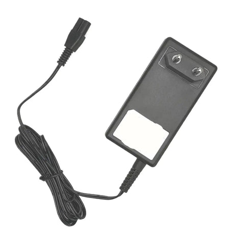 Universal Cordless Vacuum Charger For VC6 And Karcher Models 30V 0.6A Plug Adapter shown with black cable