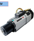 Heavy Duty 9Kw 380V Iso30 Air Cooled Atc Spindle Motor Featuring Automatic Tool Changer And Standard Tool Holder, side view showing design and features.
