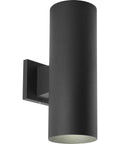 Dope Modern 5 Inch Outdoor Up And Down Wall Lantern In Black Finish Cylinder Collection exterior light for porch
