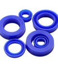 Badass U And Y Hydraulic Oil Seal Set Featuring Tough Polyurethane Lips That Resist Wear And Oil Degradation Perfect Fit For Inner Diameters 80-115mm