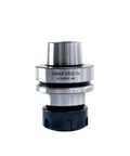 Heavy Duty HSK63F CNC Collet Chuck For Straight Shank Milling Cutters G2.5 Balance Up To 30000 RPM showing a sturdy alloy construction.