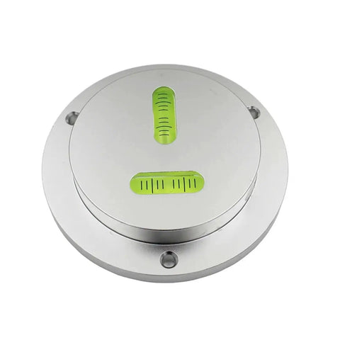 Heavy Machinery Mechanical Spirit Level Bubble T-type XY Dual-axis Leveling Tool Level Measuring Instrument 1PCS(With Cover) top view