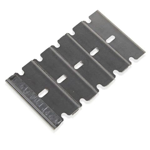Single Edge Razor Blades 100 Pack 0.012 Inch Heavy Duty High Carbon Steel For Extra Durability And Long Life All Purpose Cutting