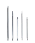 Kickstart Your Next Build With This Rock Solid Telescopic Push Rod Adapter For Reciprocating Motors And Linear Actuators Fits M6 And M8 Threads 10X300MM Drive Shaft Hardware with various lengths.