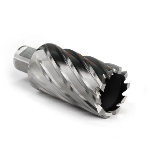 Oscarbide 1-3/8 in annular cutter with 2 in depth, Weldon 3/4 in shank