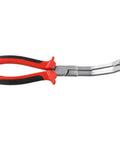 9 Inch Long Reach Hose Clamp Pliers With Flexible Wire Shaft For Diesel Engines, Tight Spaces Tool Kit A Model 0-75mm Soft Grip Handles And Effortless Removal Plus Installation Experience, red black soft grip handles, steel jaws