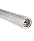Built Like A Tank 1/2 Hp 110 Volt Stainless Steel Deep Well Submersible Water Pump smooth silver casing end for water output.