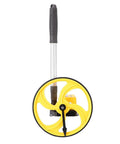 Sonew 8 Inch Measuring Wheel for Construction – Telescopic Distance with yellow wheel and extendable handle.