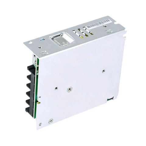 Heavy Duty 36 Watt 24 Volt 1.5 Amp Single Output AC DC Switching Power Supply showing metal casing and cooling fins.