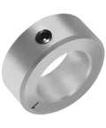 Zinc Plated Solid Steel Set Screw Shaft Collar 5/16 Inch Bore 5/8 Inch Outer Diameter for Machinery and DIY Projects