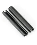 M1.5 To M6 Spring Type Straight Pins 20mm Long 65Mn Carbon Steel Black Zinc Coated Pro Grade Heavy Duty Cotter Pins Dowel Pins