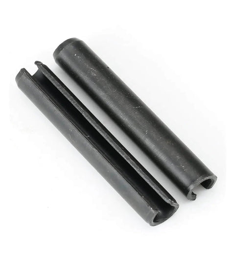 M1.5 To M6 Spring Type Straight Pins 20mm Long 65Mn Carbon Steel Black Zinc Coated Pro Grade Heavy Duty Cotter Pins Dowel Pins