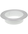 5 Inch Air Vent Duct Connector Flange For HVAC Ducting, Straight Metal Duct Pipe Plate, Easy Mount, Fits 5.24 Inch Plastic Pipes