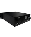 High Voltage Programmable Power Supply With 30kV To 100kV Output Negative Polarity 0.33mA 60W rackmount black metal unit