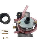 26MM PWK Carburetor Kit For Racing Motorcycles Scooters ATVs Dirt Bikes Go Karts And Quads, top view with components visible