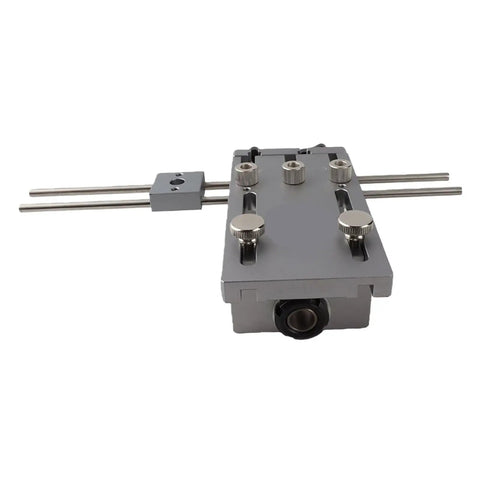 Rock Solid 3 in 1 Woodworking Self Centering Doweling Jig Kit With Adjustable Guide And Clamp For Precise Hole Alignment And Tough Joint Construction Using 6mm 8mm 10mm 15mm Bits, aluminum alloy jig