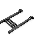 Beefy CNC Aluminum TX Transmitter Bracket Stand For DX6 FF9 9X Remote Controller black finish with anti-slip grip