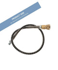 High Pressure Pump Hose Quick Connect Metal Coil Air Inflation Tube 65cm with brass fittings for compressors