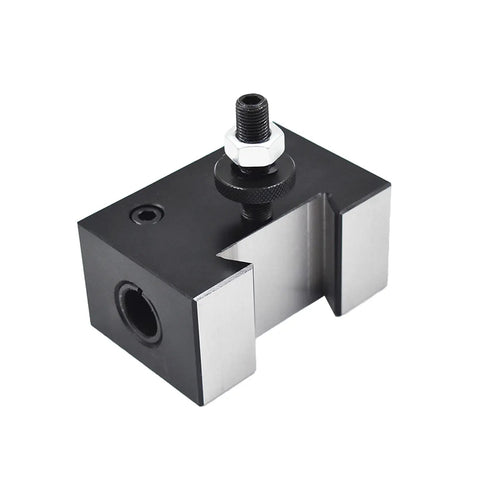 Heavy Duty Kickass Wedge Type Piston Quick Change Tool Post For CNC And Mini Metal Lathes, steel build, designed for easy swaps.