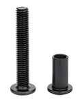 100-Piece M8x50mm Furniture Bolts Kit With Black Hex Screws, Barrel Nuts, And Binding Posts For Furniture Connectors image