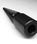 Lathe Spindle With Three Eighths Inch Arbor Hole Friction Grip To Shaft Left Hand Threaded Three And A Half Inch Overall Length