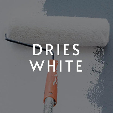 Pro977 Ultra Prime Wallpaper Primer For Wallcoverings And Drywall being applied with a roller, drying to white finish.