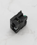 Slick Heavy Duty Green Push Button Switch Rugged 600 Volt 10 Amp Normally Open Contact Block With Silver Terminals