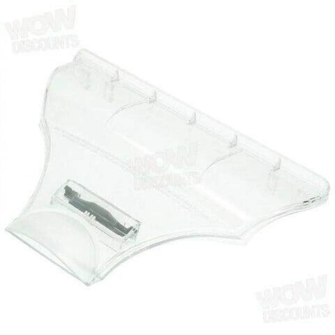 Removable Front Nozzle For Upright Vacuums White Replacement Part Easy Attach Front Mount Cleaning Attachment
