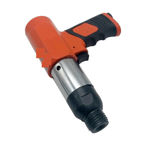 Rock Solid Pneumatic Hammer Kit And Rivet Gun Tools Perfect For Heavy Duty Nut And Screw Tightening jobs With Durable Build For Pros Who Need Serious Grind Power. orange and black pneumatic hammer tool with metal body and grip
