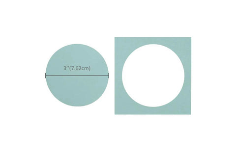 3 Inch Circle Lever Action Craft Punch For Paper Crafting And Scrapbooking Handy Compact Tool For Cards Decor And School Projects