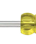 Phillips screwdriver from 9-Piece Screwdriver Set With Magnetizer And Demagnetizer For Magnetic Tips, Includes Cabinet Tips Three Sixteenth Inch And Five